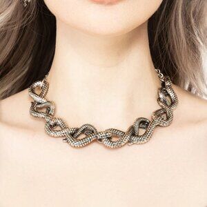 Disturbia Silas Twisted Snake Choker - NWOT